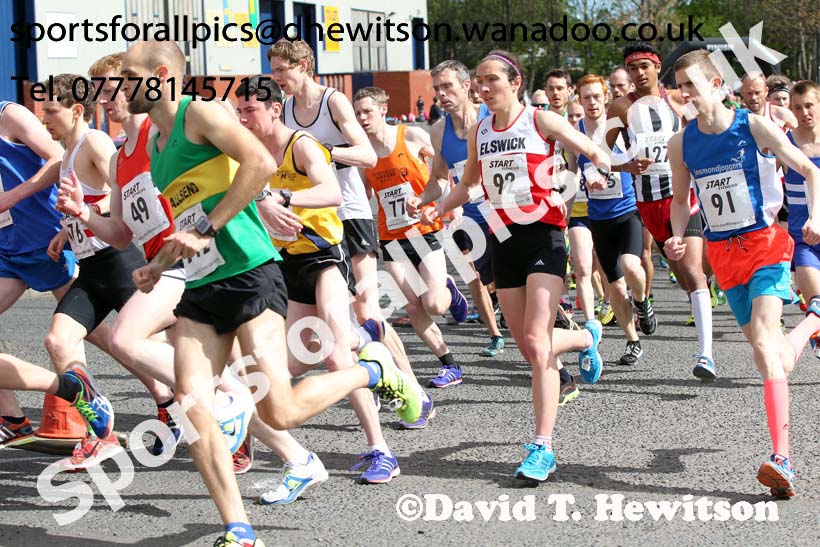 Wallsend Terry O'Gara Memorial 5k Road Race. photo: David T. Hewitson/Sports for All Pics